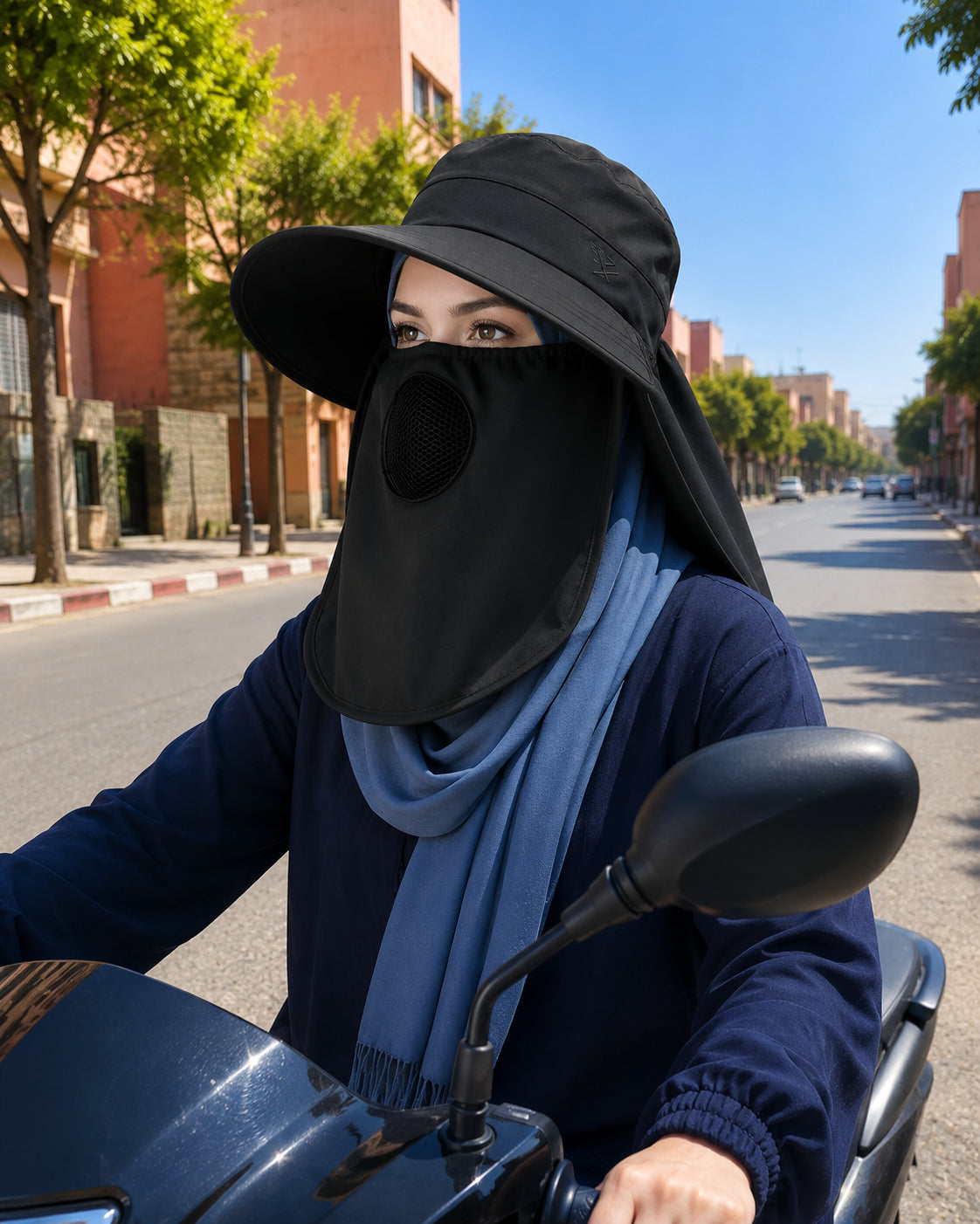 كاسكيطة الحماية الشاملة من الشمس